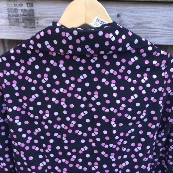 Fred David vintage black & pink button down - size SP - Picture 5 of 6